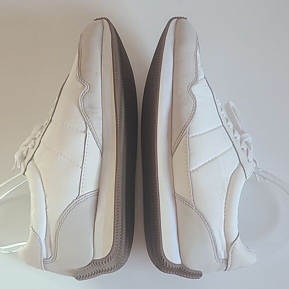 Madewell League Leather & Nylon Sneakers Color Cloud linen multi Size 7.5 - Picture 8 of 15